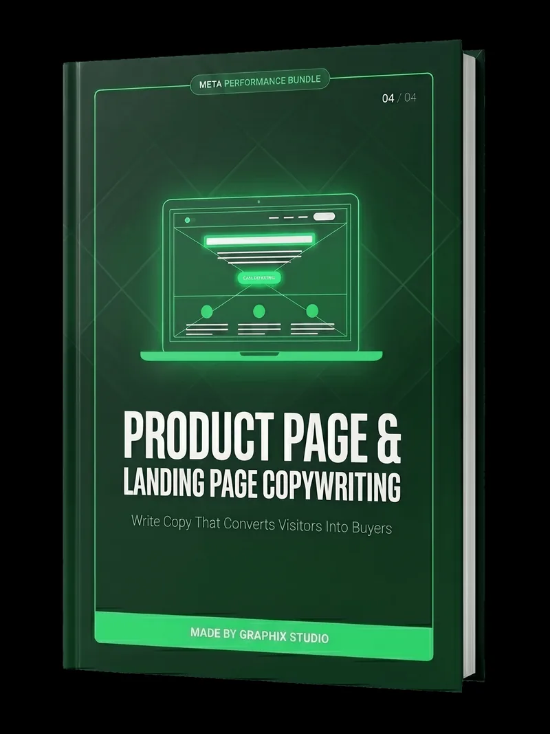 Product Page & Landing Page Guide ebook cover